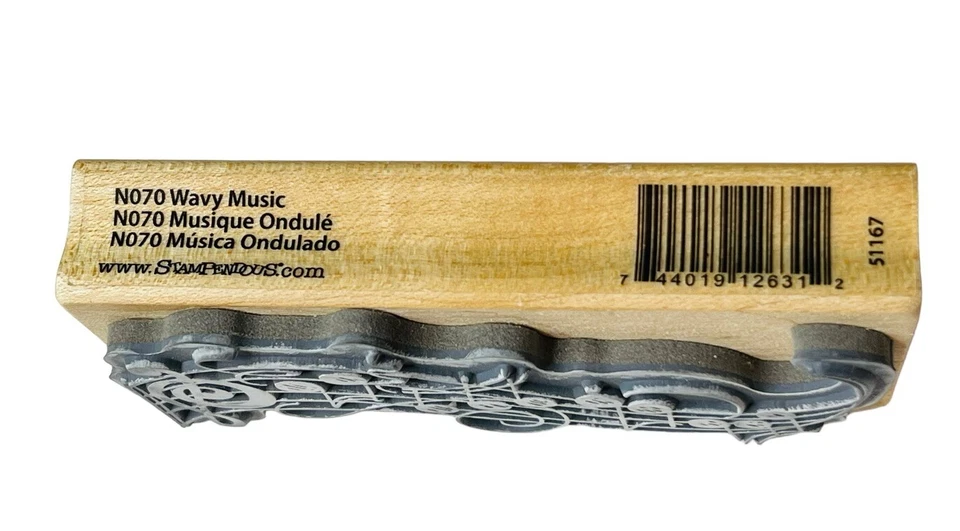 SELENDO ÁLBUM DE RECORTES DE NOTAS DE 1998 CON SELLO DE GOMA DE MÚSICA ONDULADA #51167 Foto 3 de 4