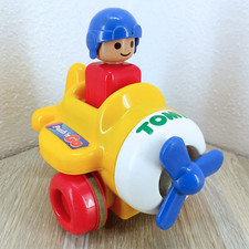 1991 TOMY Push and Go Airplane Toy- Has a lot...