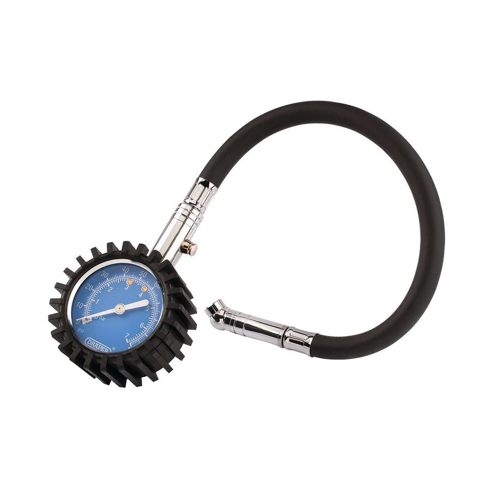 Draper Tyre Pressure Gauge, 0 - 100Psi, 0 - 7 Bar - Image 7