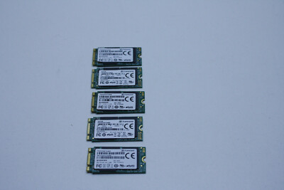5 X Kingston M.2  SSD Solid State Laufwerk 32 GB, Gebraucht,Tested