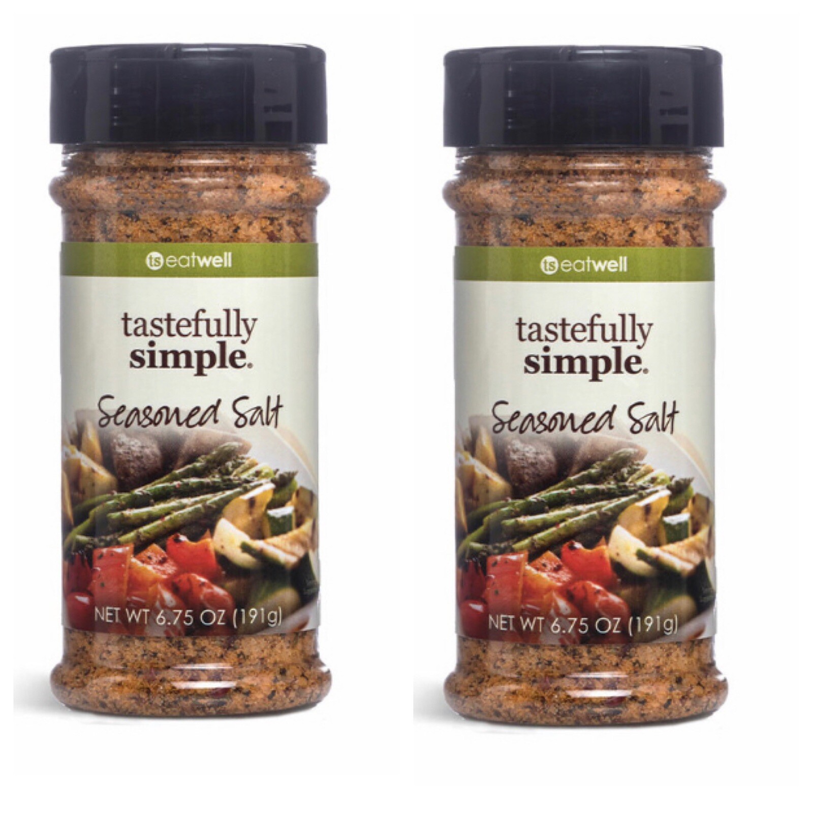 Genuine free shipping tastefully simple seasoned salt 2 bottles free 