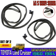 For 1961-83 Toyota Land Cruiser Fj40 Weatherstrip Rear Body Side Rubber Seal X2