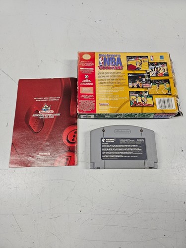Nintendo 64 N64 Kobe Bryant NBA Courtside Video Game CIB - Picture 2 of 3
