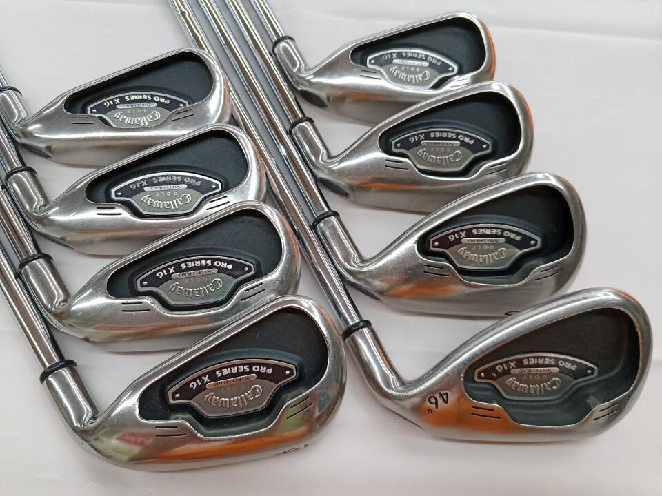 Callaway X16 Pro Series Steelhead 9 Iron Stiff Steel Shaft Ping Grip Callaway X16 Pro Series Steelhead 9 Iron Stiff Steel Shaft Ping Grip