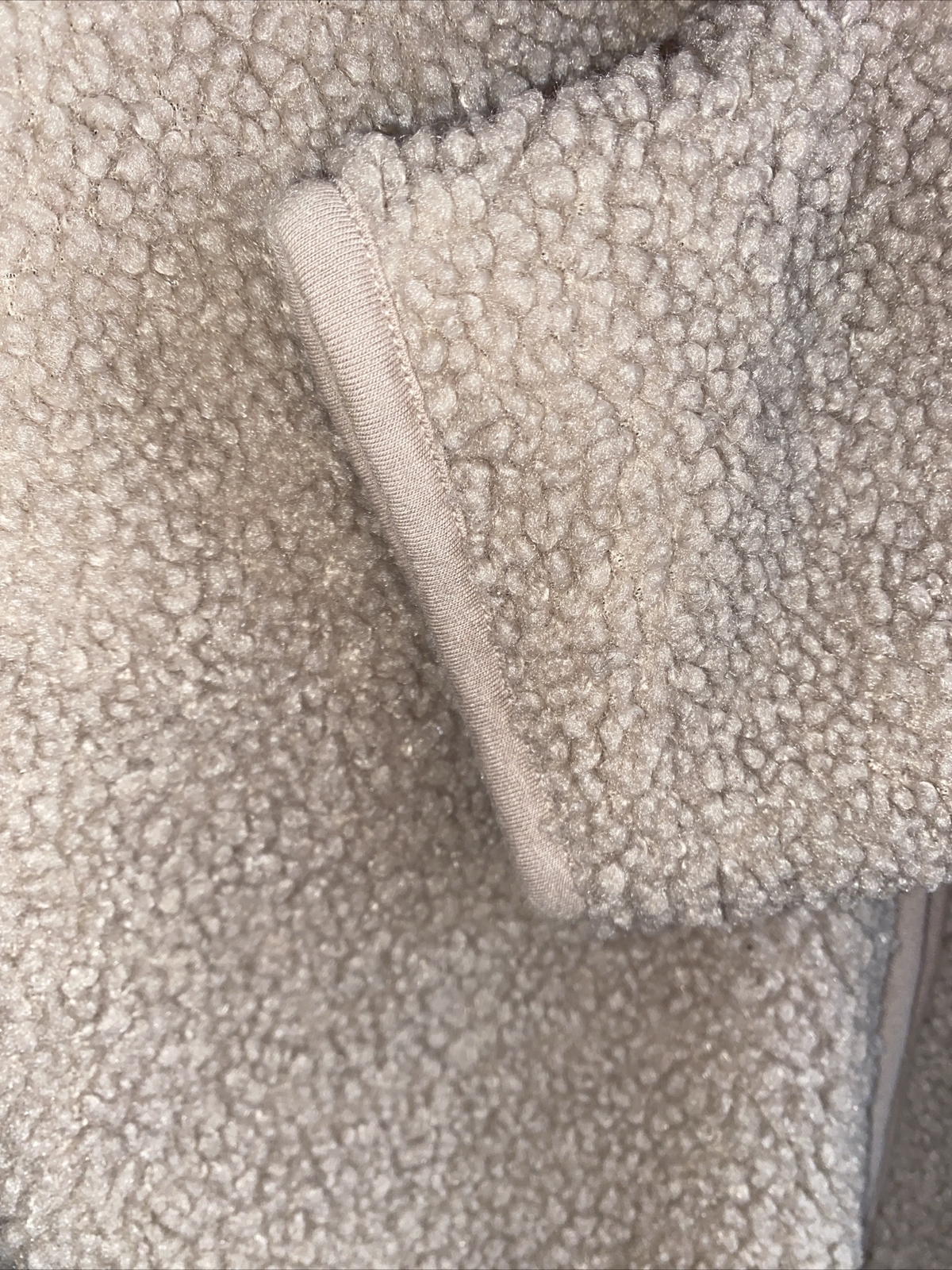 Bon Marche Ladies Pinky/fawn Warm Teddy Fleece Jacket Size 20 22 eBay