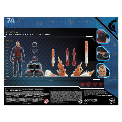 G.I. Joe Classified Series Scrap-Iron & Anti-Armor Drone - Picture 12 of 12