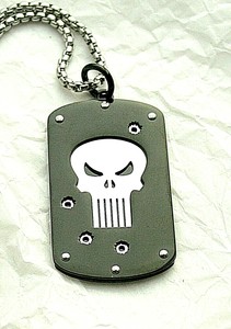 punisher dog tag
