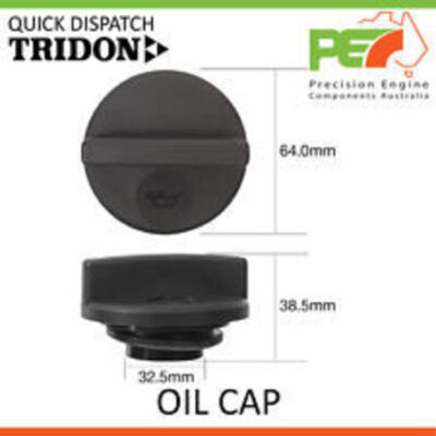 TRIDON Oil Cap For Nissan Pulsar N14 - GTi Turbo Import 2.0L SR20DET 4 Cyl 16V
