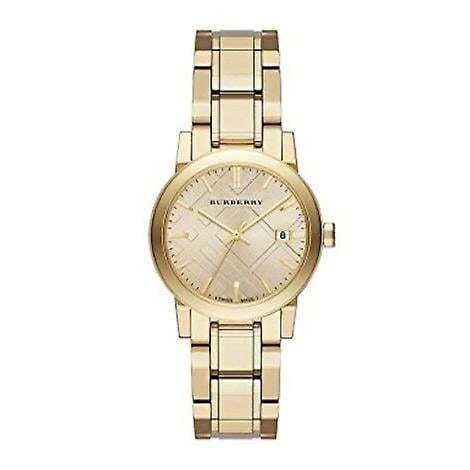 Orologio Burberry Unisex Classico Quadrato Analogico Quarzo 34mm BU9134 Acciaio Inox