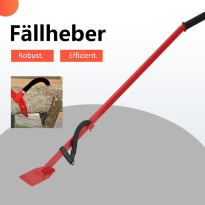 130 cm Fällheber mit Wendehaken Stammwender Fällhilfe 450kg Belastung