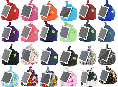 iPad, Book,Tablet eBook Reader Cushion Bean Bag Pillow Stand - Main Image