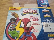 box figurine VUOTO spidey fantastici amici panini