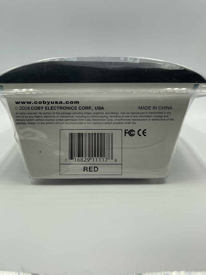 Coby CX-CD114 Personal CD Player DBBS Slim Compact Design Factory ...