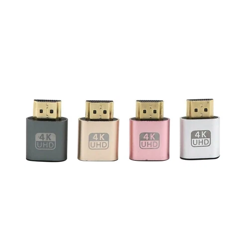 2Pack HDMI Dummy Plug Headless Ghost Fake Display Emulator Module 4K 1920x1080