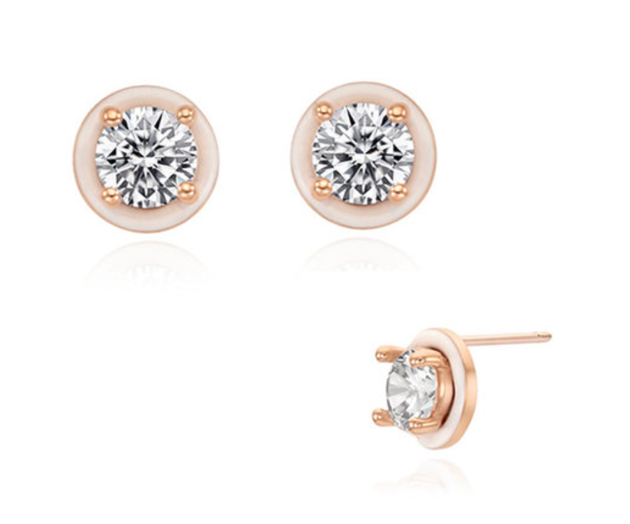 【STONEHENgE】Silver Material Rose Gold Earrings SC1668 StoneHenge Silver Earrings SC1675 Silver 925 Cubic Zirconia