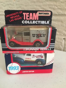 Details About Vintage 1991 Matchbox Team Collectible Runnin Rebels Unlv Limited Edition Truck