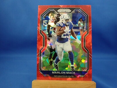 Prizm 2020 Ice Red Prizm Marlon Mack