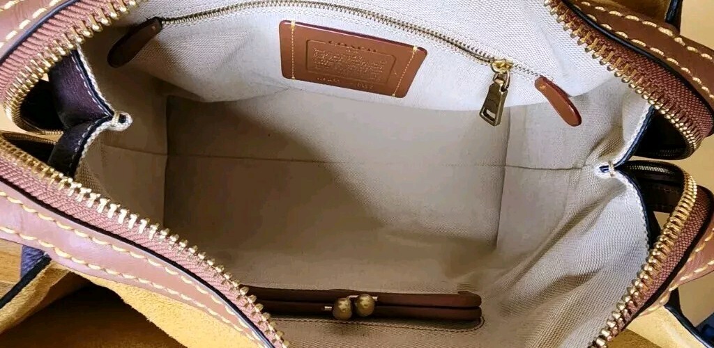 Coach ROGUE 30 MTO in Colorblock Handbag Purse image 7