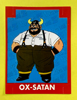 1999 DRAGON BALL Z4 CARD #27 OX-SATAN NAVARRETE PERU TOEI
