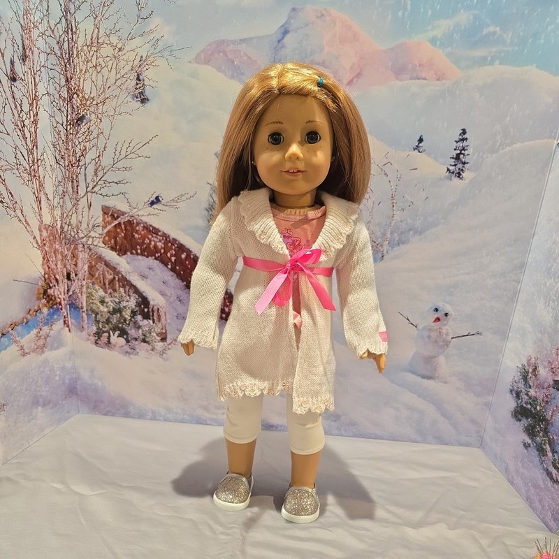 American Girl Doll Truly Me Strawberry Blonde green Eyes Retired
