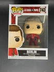 New Funko Pop Television La Casa De Papel #743 Berlin vinyl figure