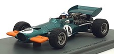 Spark 1/43 Scale S2344 - F1 BRM P139 Practice #14 German GP 1969 - Surtees