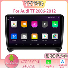 Android For Audi TT 2006-2012 Radio Car Multimedia GPS Carplay Stereo Navi Video