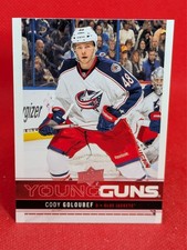 2012-13 Upper Deck #215 Cody Goloubef Columbus Blue Jackets Rookie SP Young Guns