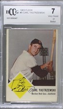 1963 Fleer Carl Yastrzemski #8 BCCG 7 HOF 1h1