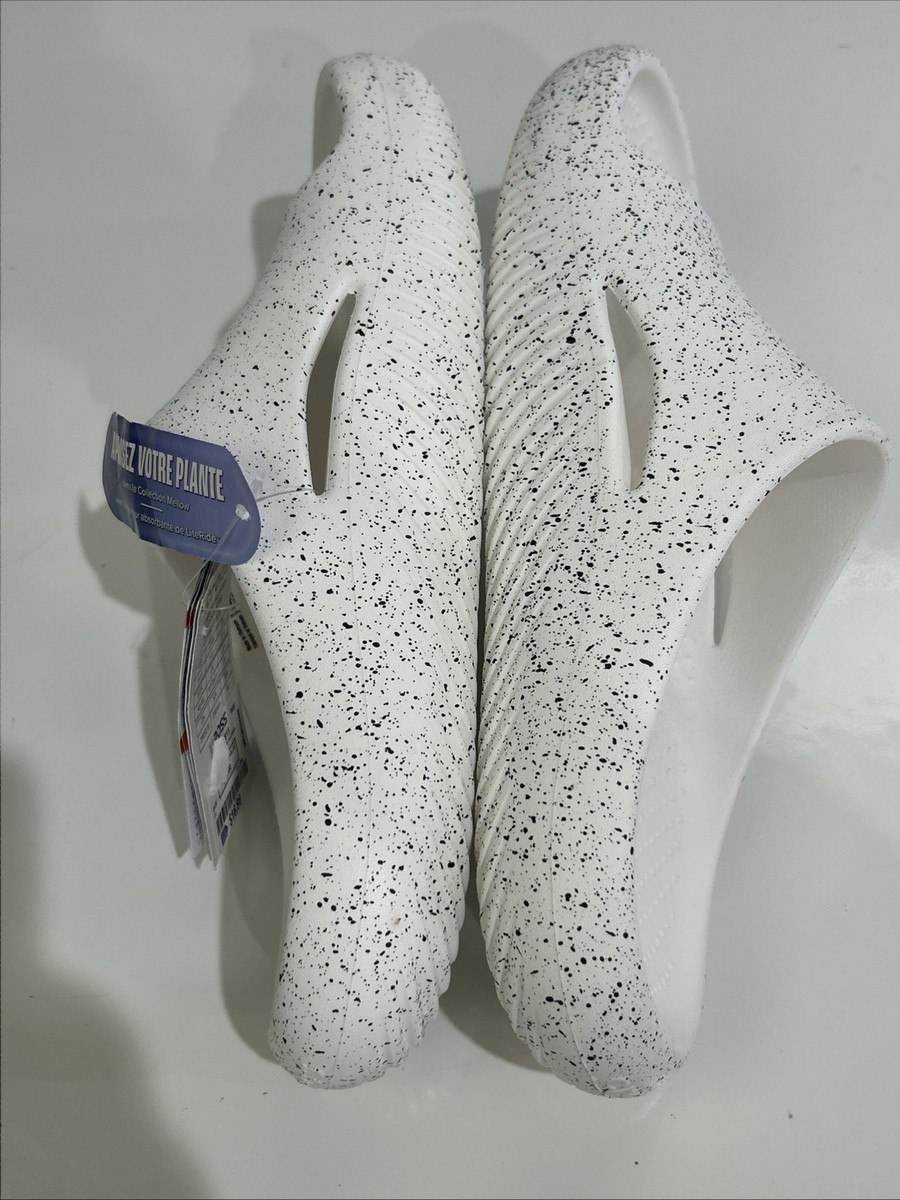 Crocs Mellow Recovery Speckle Slides Mens Size 8 White Slip On‎ Comfort Sandals Crocs Mellow Recovery Speckle Slides Men main image 3