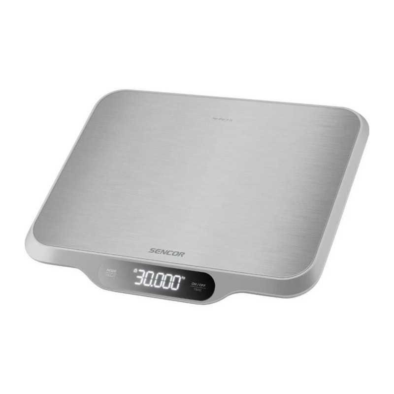 Balance de cuisine Sencor SKS 7300 pesage électronique en inox noir