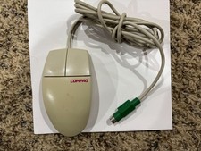 Compaq PS/2 Mouse 2-ButtonSerial Plug M-S34 Tested