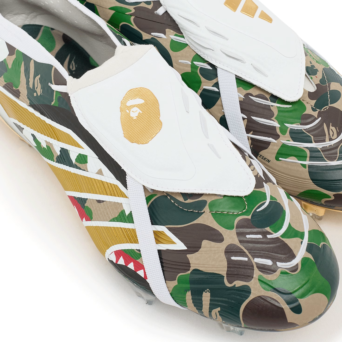 Size 9.5 - BAPE x adidas Predator Elite FG Brown for sale online