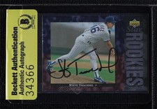 BAS 1994 Upper Deck Star Rookie Steve Trachsel #28 Seal of Authenticity Auto 3c7