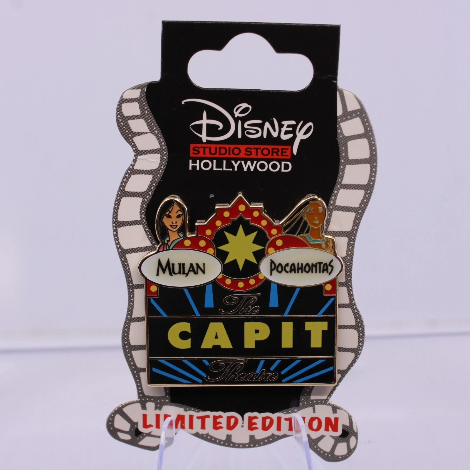 B3 Disney DSSH DSF LE Pin El Capitan Marquee Puzzle Mulan Pocahontas