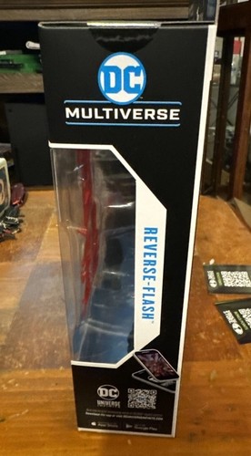 DC Multiverse New 52 REVERSE FLASH PLATINUM CHASE EDITION McFarlane Toys 2024 - Picture 3 of 5