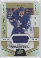 2016 Trilogy Rookie Premieres Level 1 Green Relics /399 Nikita Soshnikov #73 xp6