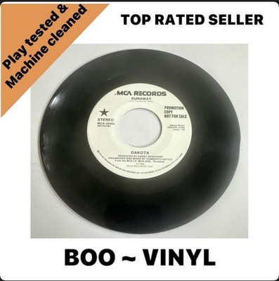 Dakota : runaway 7  Promo Vinyl Record Rock / Pop EX / M