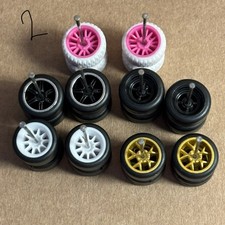 5 Sets of Real Rider Wheels 1:64