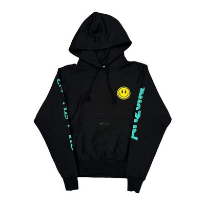 Reverse Weave Champion Arizona Hoodie - Small Black Cotton