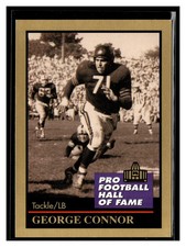 1991 Enor Pro Football HOF #29 George Connor