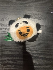LIMITED Shooky BT21 Panda Keychain OFFICAL