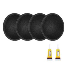 4 Pcs Speaker Dust Cap, 27x30x7mm Dust Resistant Coil Cover, Glossy Paper