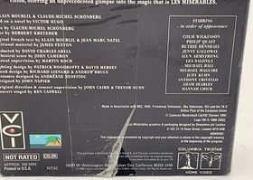 Les Miserables VHS 10th Anniversary Dream Cast Concert 1995 NEW SEALED Free Ship