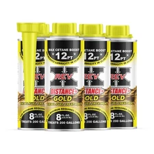 REV X Distance+ Gold Diesel Fuel Treatment - 8 fl. oz. (4 Pack)