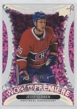 2021-22 Upper Deck Ovation World Premiere Pink 25/49 Jesse Ylonen #WP-30 9jn