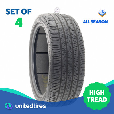 Set of (4) Used 255/40R21 Pirelli Scorpion Zero VOL PNCS 102V - 8/32