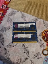 RAM  2x 2GB PC3 DDR3 10600S Kingston PC PORTABLE 