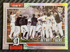 2026 Topps Series 1 Celebration Detroit Tigers Opening Day Foil #262