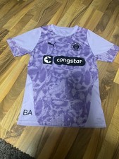 St.Pauli Trainings t-shirt lila,schwarz Größe S